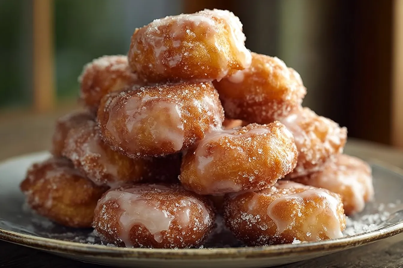 Apple Fritter Bites