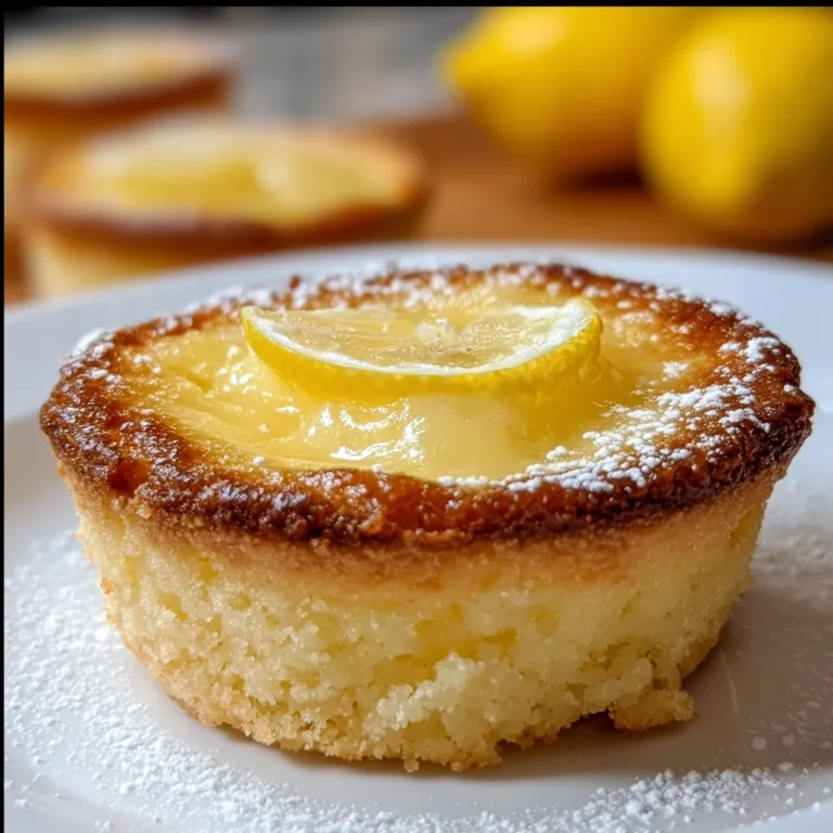 Baby Lemon Impossible Pies