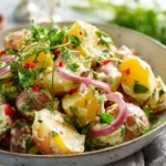 Best Ever Creamy Potato Salad (No Mayo)