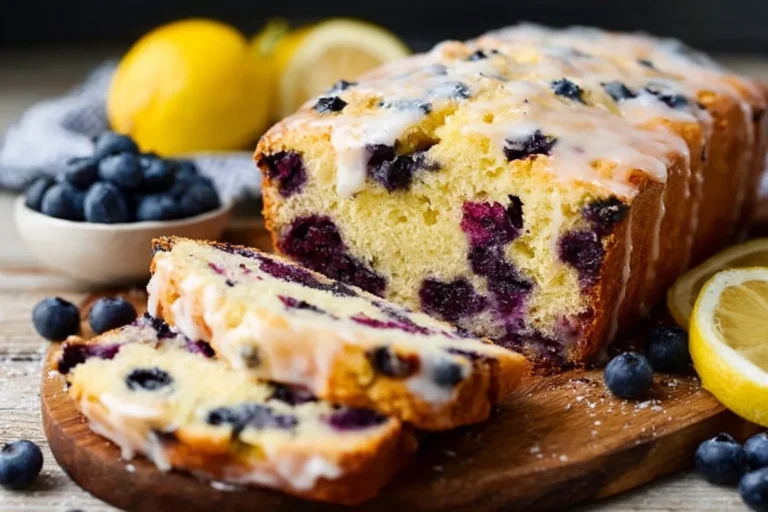 Best Homemade Lemon Blueberry Bread