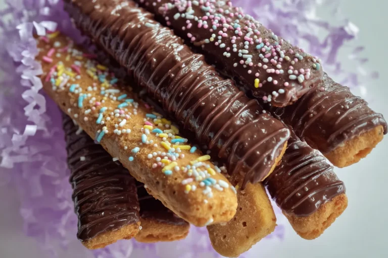 Chocolate Covered Wafer Sticks