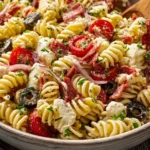 Easy Italian Pasta Salad for Memorial Day