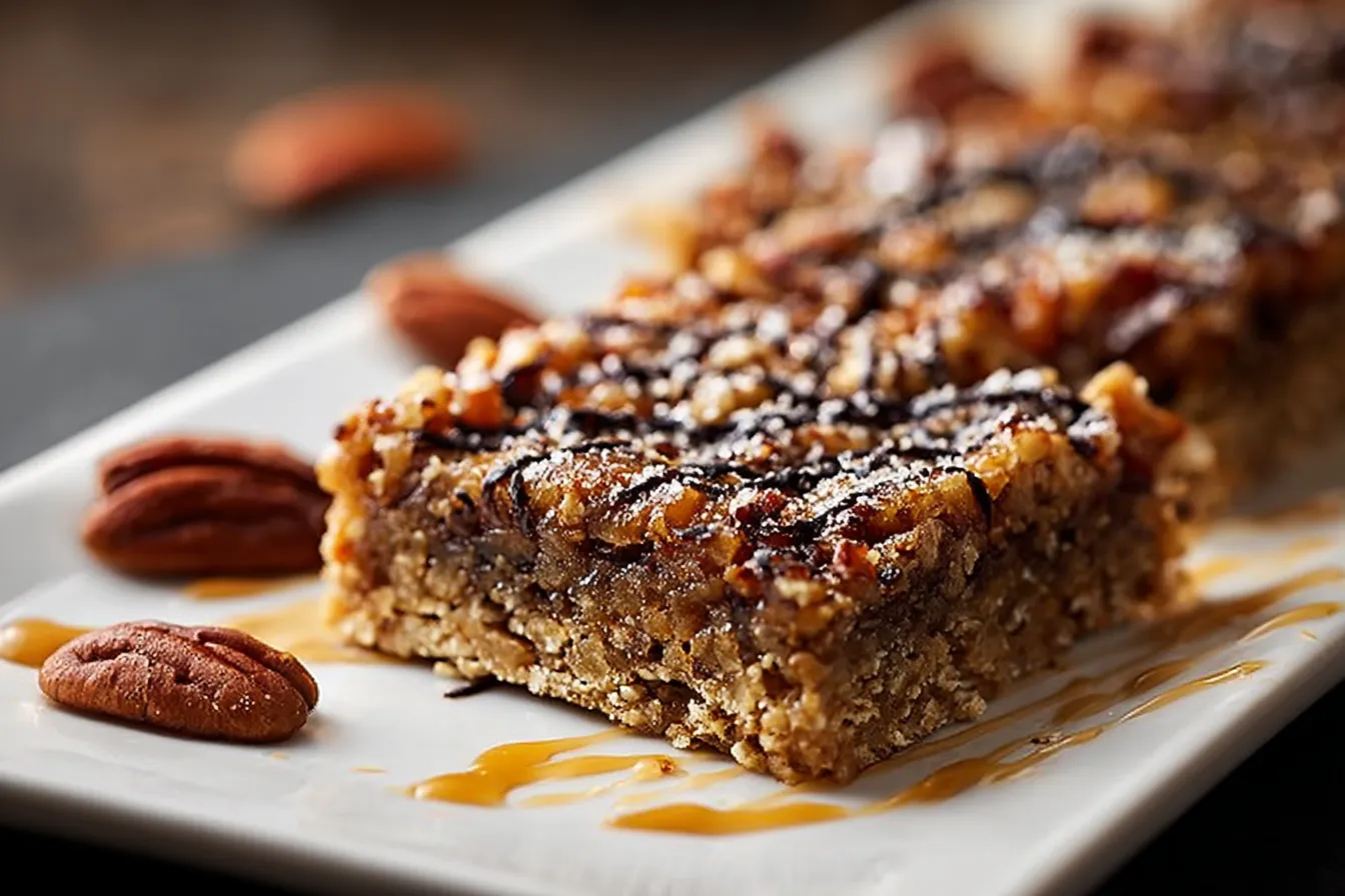 KETO Organic Crunchy Pecan Bars
