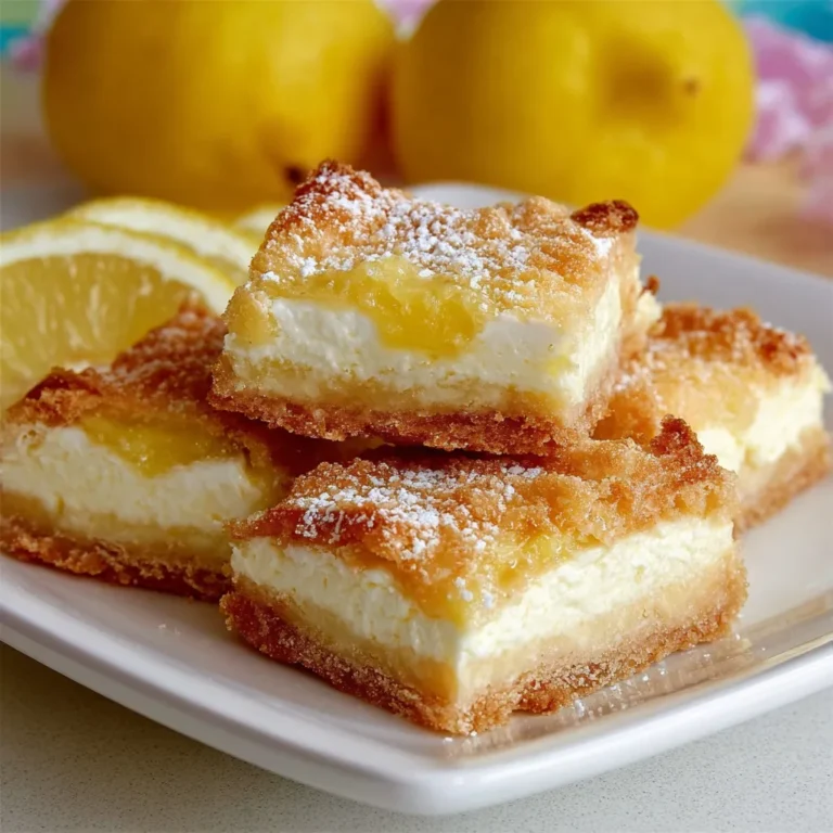 Lemon Cream Cheese Bars