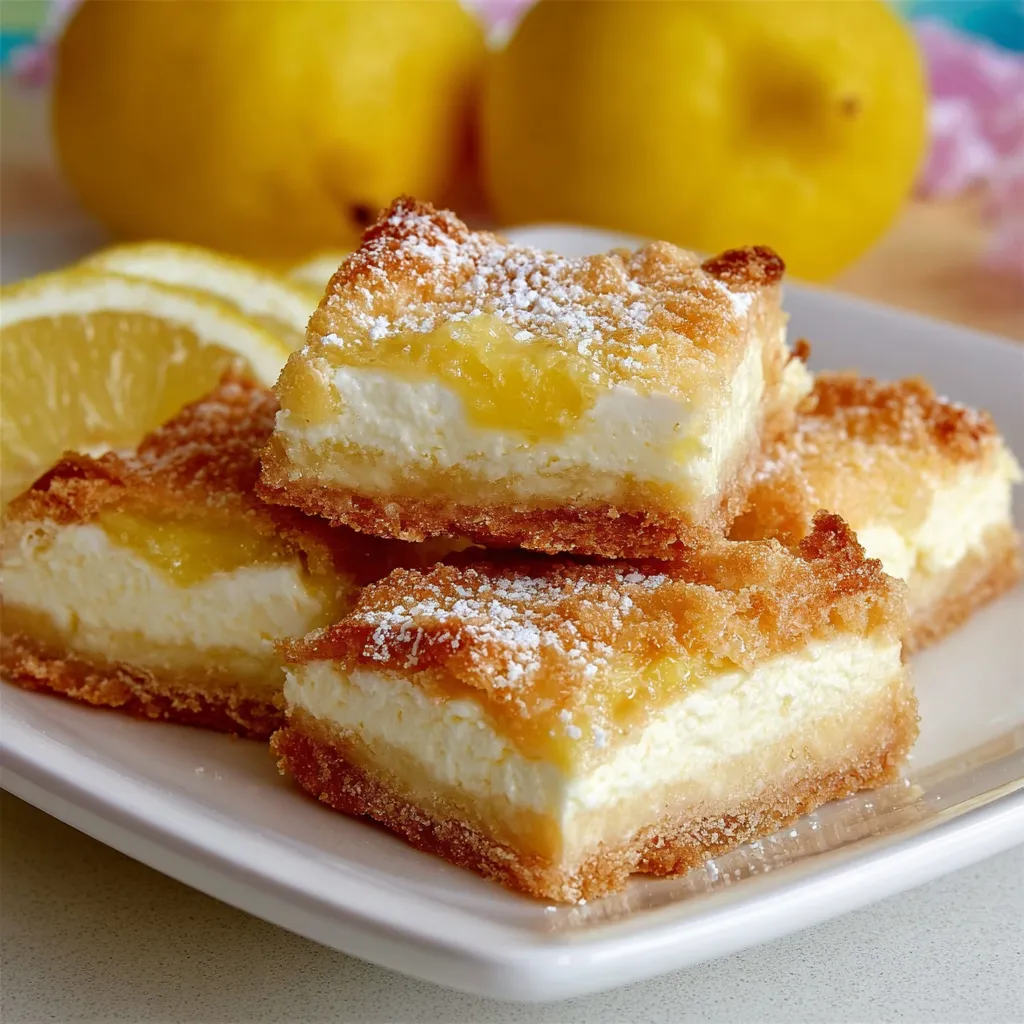 Lemon Cream Cheese Bars