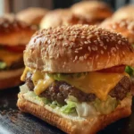 Mini Big Mac Cheeseburgers