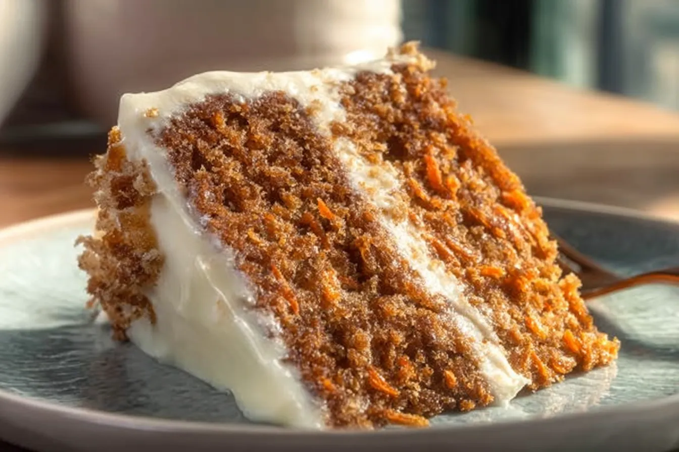 Moist Amish Carrot Cake