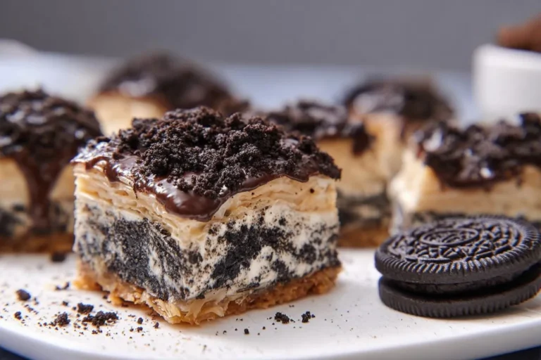 Oreo Baklava, Cookies & Cream