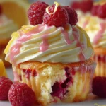 Raspberry Lemon Heaven Cupcakes