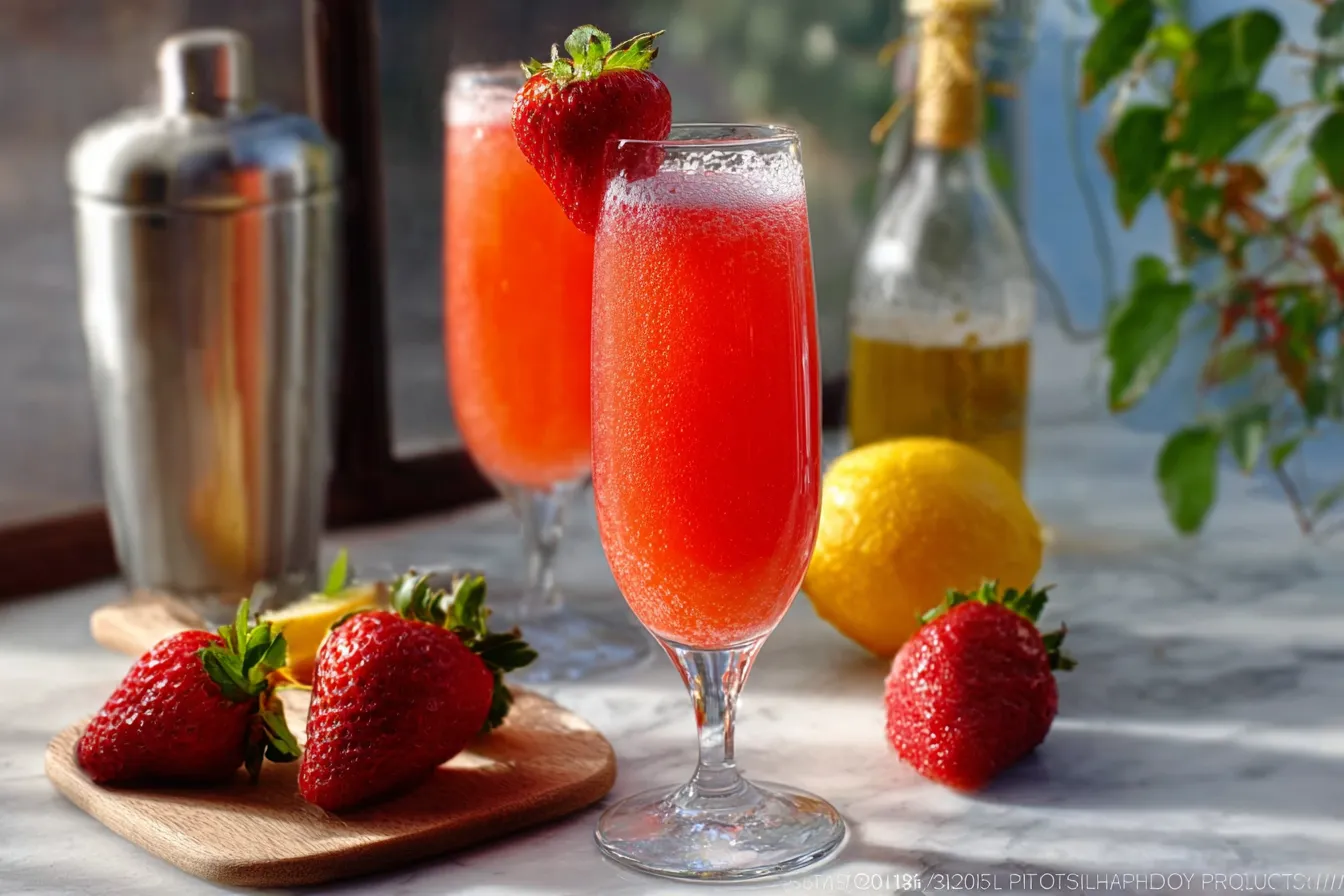 Refreshing Strawberry Mimosa Recipe for Spring Brunch
