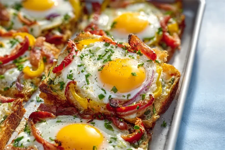 Sheet Pan Egg Breakfast for a Crowd