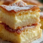 Vanilla Custard Cream Squares