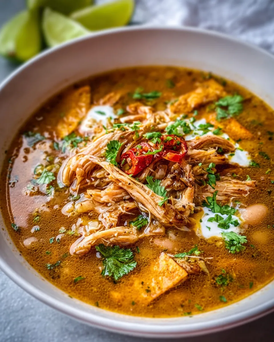 Dairy free white chicken chili crockpot