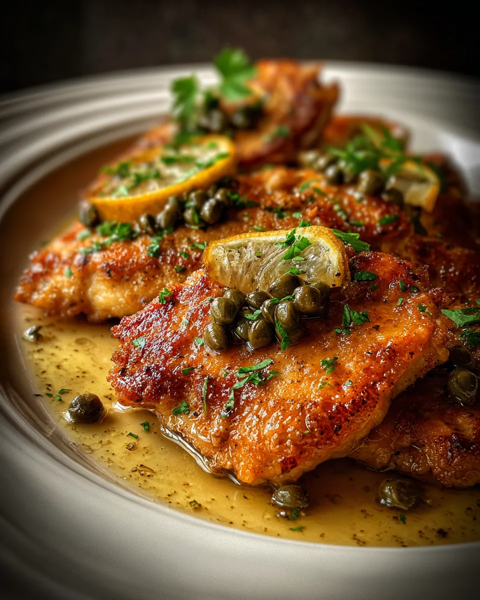 Dairy Free Chicken Piccata