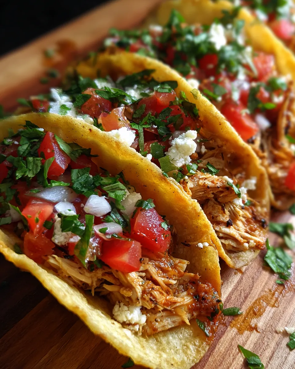 Rotisserie Chicken Tacos Dairy Free